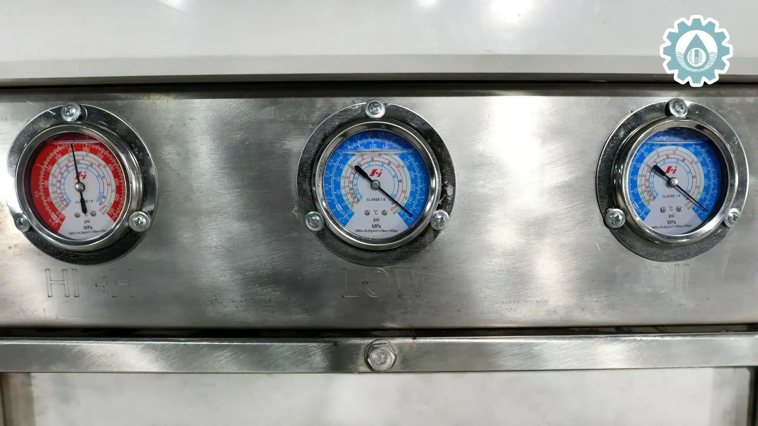 گیج های فشار چیلر