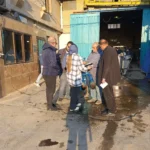 بازدید و بازرسی دستگاه شعله افکن و گاری حمل گوساله1