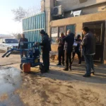 بازدید و بازرسی دستگاه شعله افکن و گاری حمل گوساله3